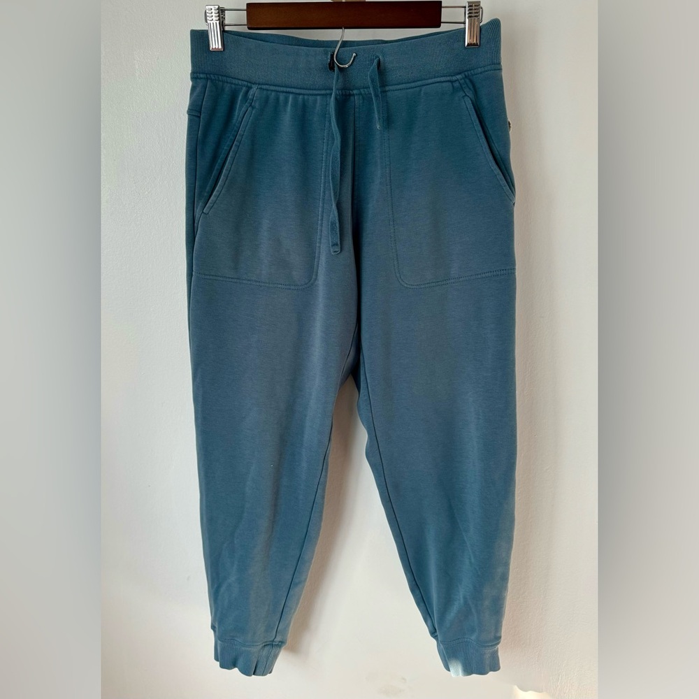 UGG Joggers Cornflower Blue Soft Lounge pants Pockets Size Small